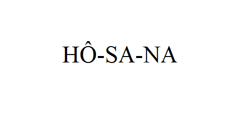 Nhạc: Hô-sa-na