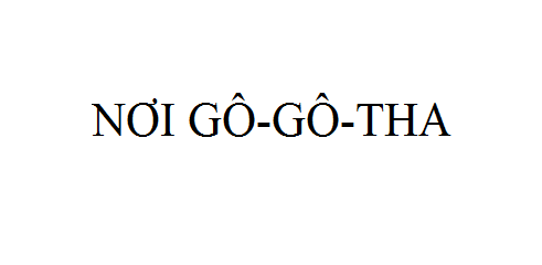 Nhạc: Nơi Gô-gô-tha