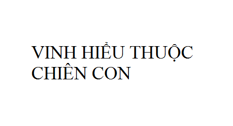 Nhạc: Vinh Hiểu Thuộc Chiên Con